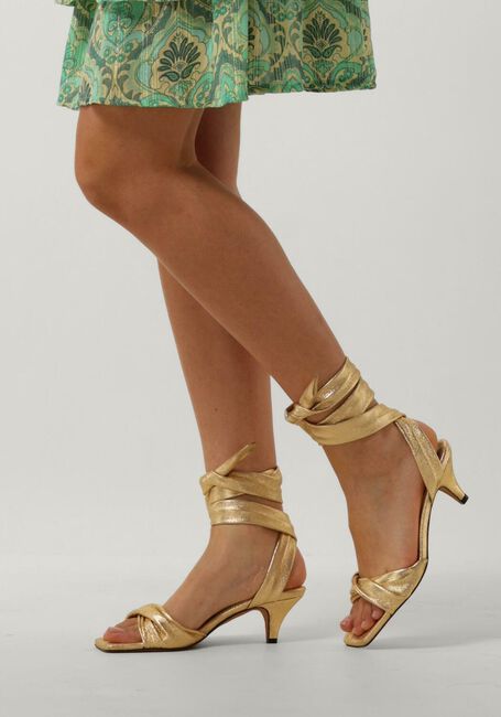 Goldfarbene TORAL Sandalen SARA - large