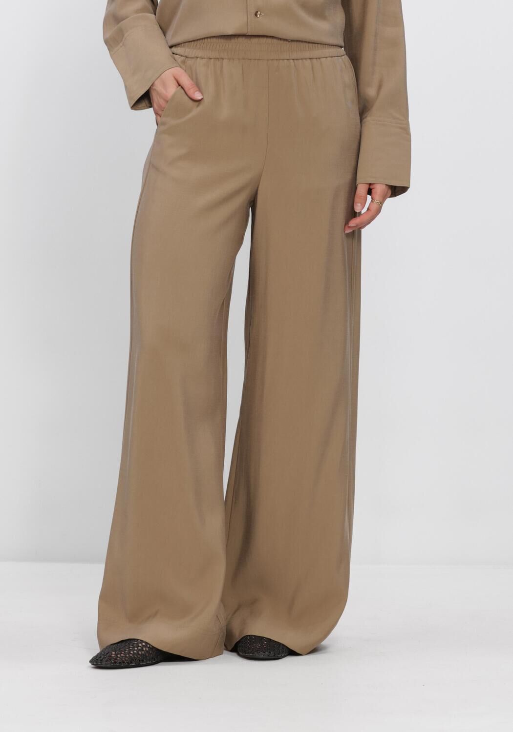 Ocker ROUGE EDIT Hosen ROUMELIAN HW WF F/L TROUSERS - large