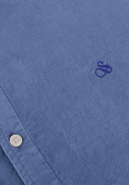 Blaue SCOTCH & SODA Casual-Oberhemd SLIM-FIT FINE CORDUROY SHIRT - large
