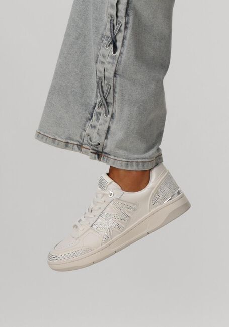 Weiße MICHAEL KORS Sneaker Low REBEL LACE UP - large