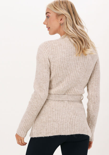 Beige VANILIA Strickjacke HEAVY RIB CARDIGAN - large