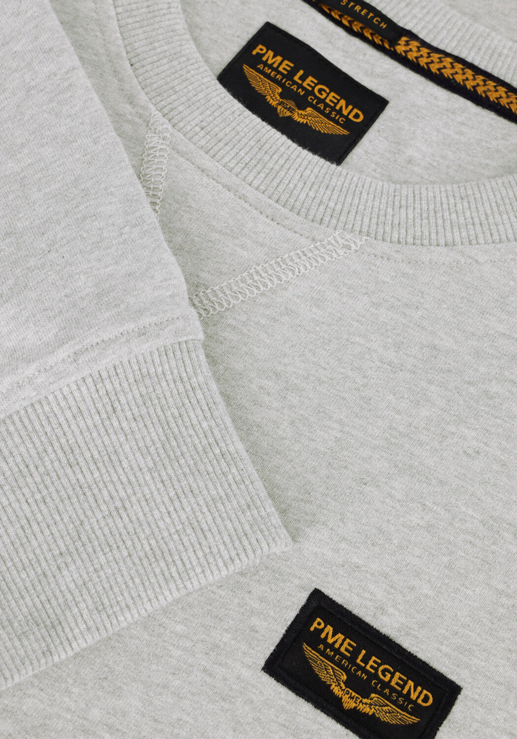 Graue PME LEGEND Sweatshirt CREWNECK AIRSTRIP SWEAT - large