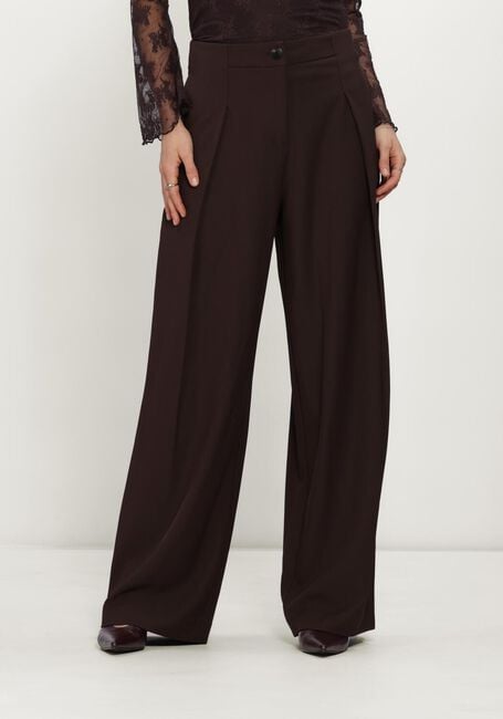 Bordeaux MSCH COPENHAGEN Hose MSCHVEGA HW PANTS - large