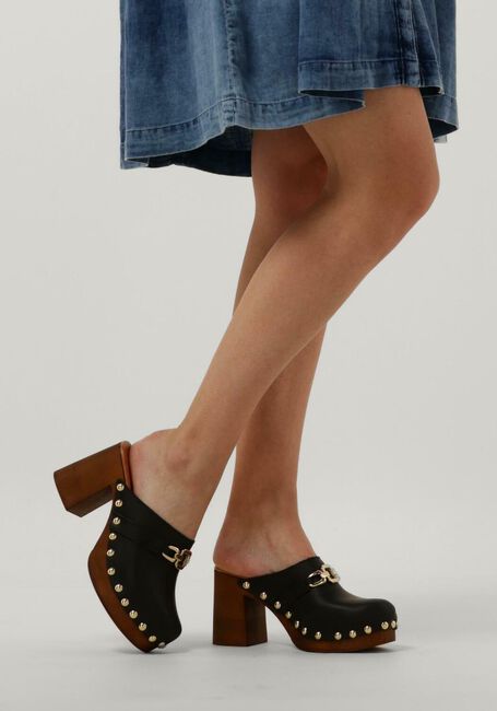 Schwarze NOTRE-V Clogs 8698 - large