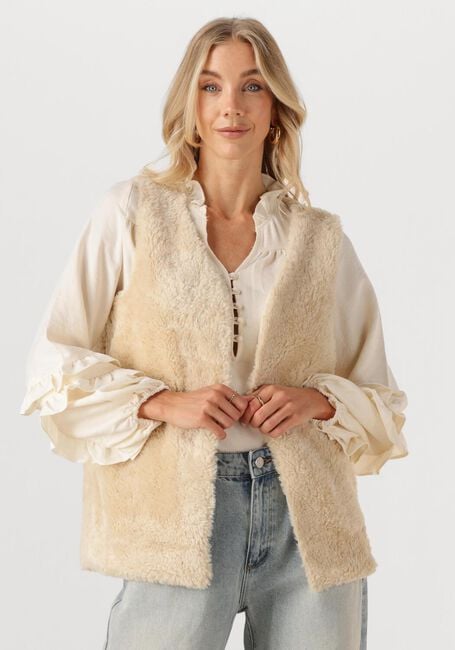 Beige YDENCE Gilet GILET SASHA - large