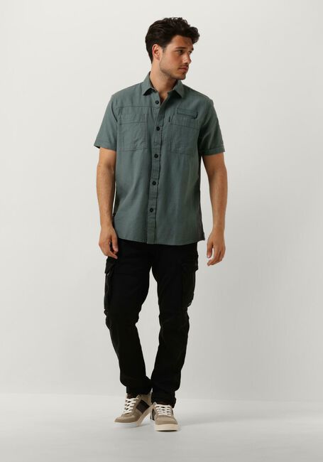 Gr&uuml;ne PME LEGEND Casual-Oberhemd SHORT SLEEVE SHIRT CTN SLUB - large