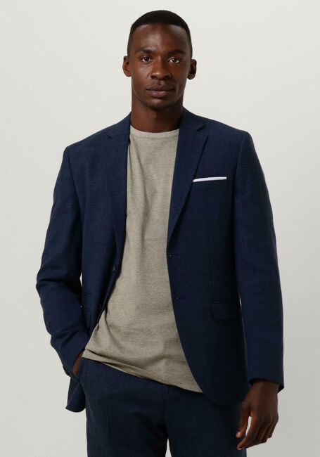 Dunkelblau SELECTED MEN Sakkos SLHSLIM-OASIS LINEN BLZ NOOS - large