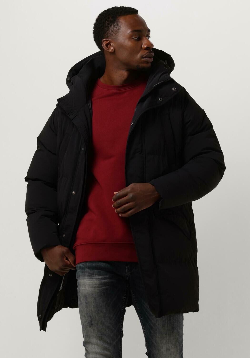 Mens long hotsell padded parka