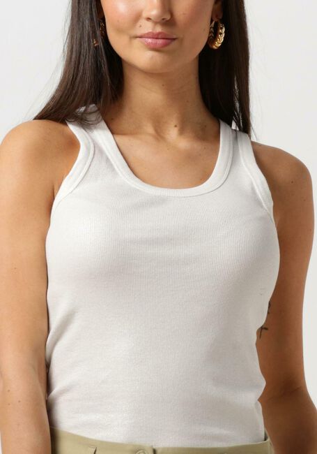 Nicht-gerade weiss SUMMUM Top RIB TANKTOP COTTON RIB - large