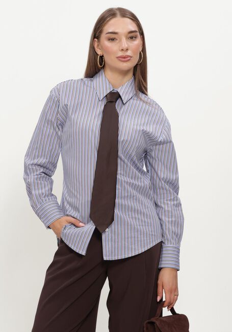 Mehrfarbige/Bunte SIMPLE Blusen WV-CO-STRIPE-26-3 - large