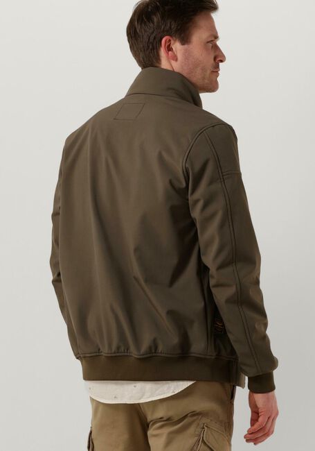 Olive PME LEGEND Jack BOMBER JACKET SKYGLIDER 3.0 SOFTSHELL - large