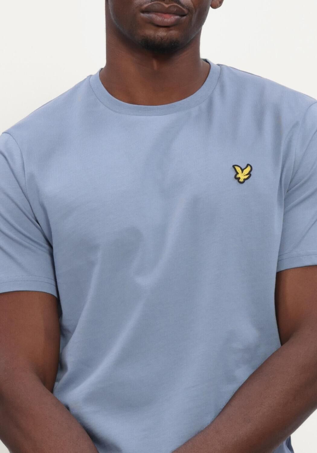 Hellblau LYLE & SCOTT T-shirt PLAIN T-SHIRT - large