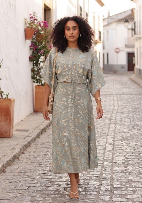 Gr&uuml;ne GREEK ARCHAIC KORI Blusen S26K-4054105 - large