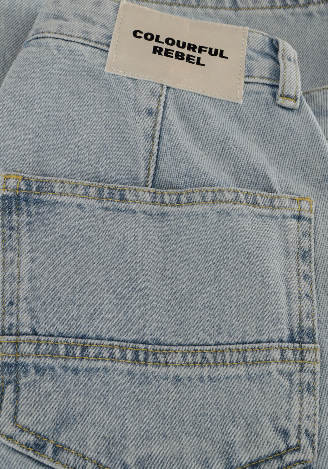 Blaue COLOURFUL REBEL Wide jeans TINSLEY DENIM WORKER PANTS - large