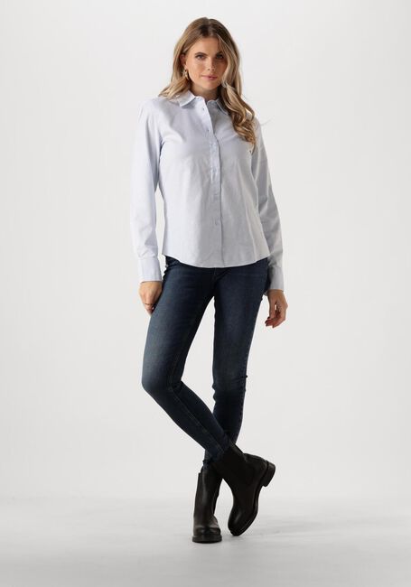 Hellblau TOMMY HILFIGER Blusen OXFORD COTTON REGULAR SHIRT - large