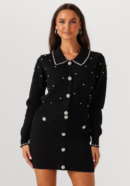 Schwarze SILVIAN HEACH Strickjacke CARDIGAN NOLLEY - large