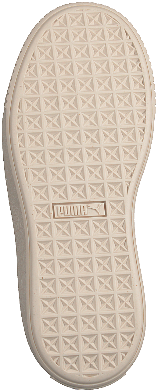 puma suede platform mono satin beige