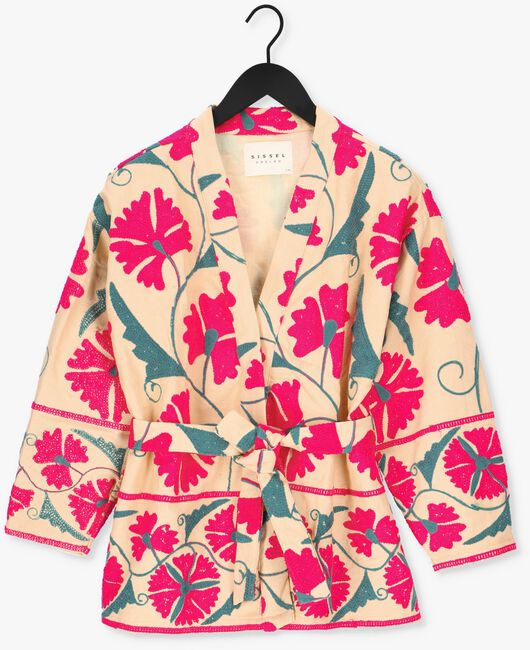 Mehrfarbige/Bunte SISSEL EDELBO Kimono SUZY EMBROIDERY JACKET - large