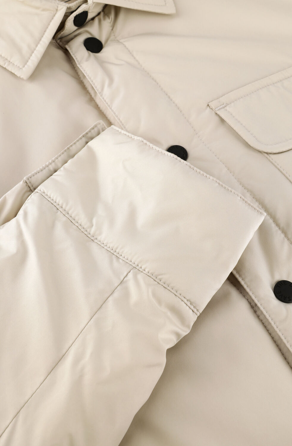 Beige SAVE THE DUCK Wattierte Jack STELLAN MIRO22 - large