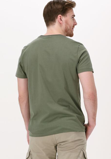 Olive PME LEGEND T-shirt SHORT SLEEVE R-NECK SINGLE JERSEY MERCERISED - large