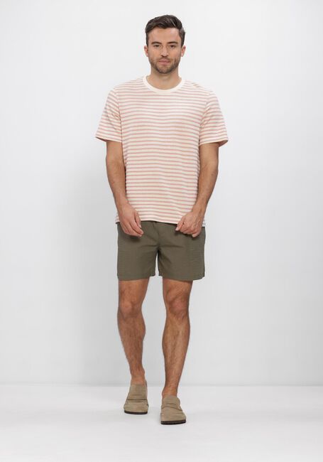 Gr&uuml;ne SELECTED MEN Badehosen SLHCOOPER-SEERSUCKER  SWIMSHORTS - large