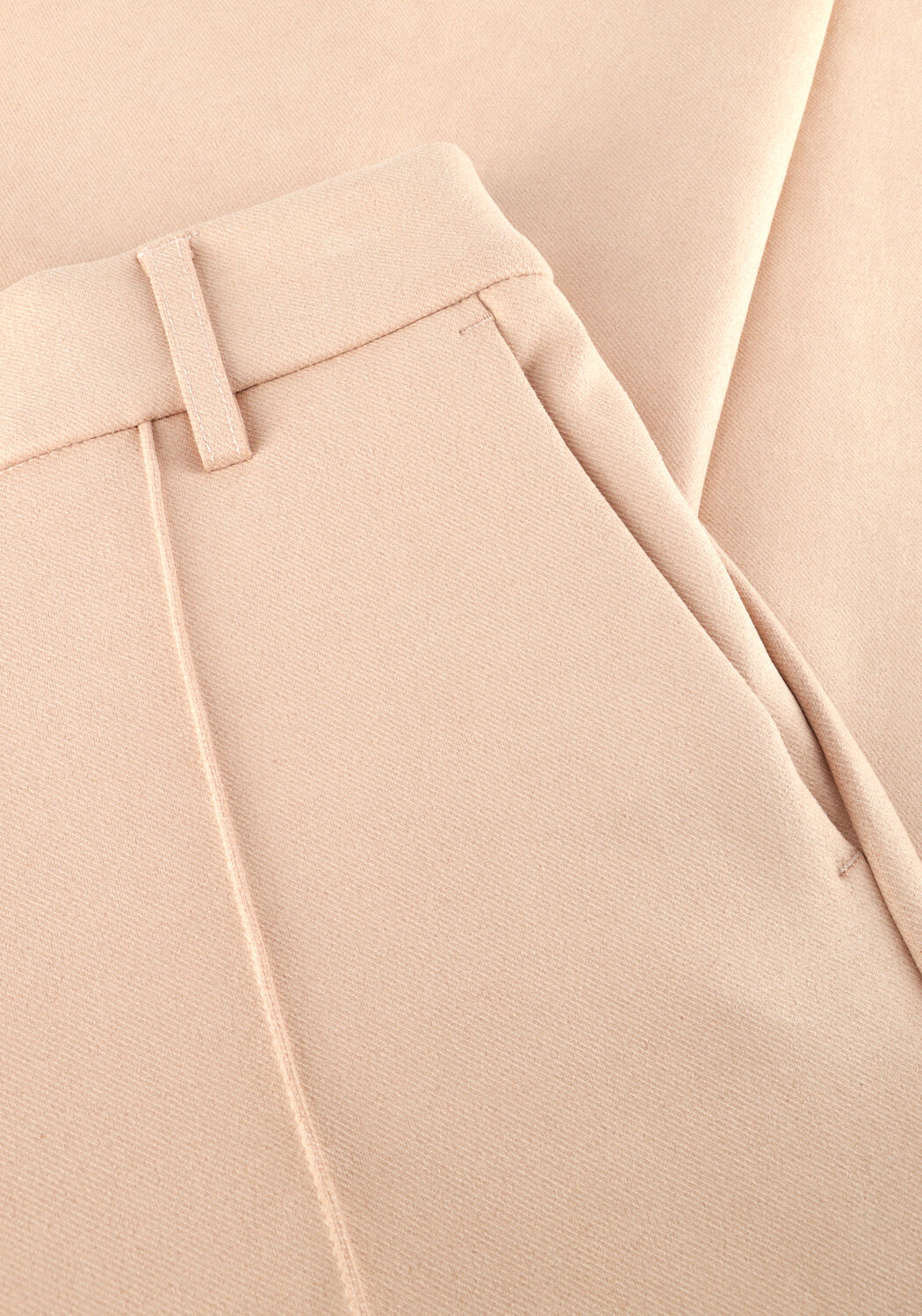 Beige NUKUS Schlaghose JILL PANTS SUEDINE - large