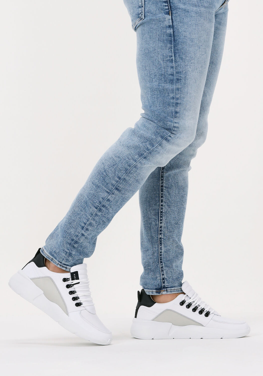 Wei&szlig;e NUBIKK Sneaker Low ROQUE ROMAN MEN - large