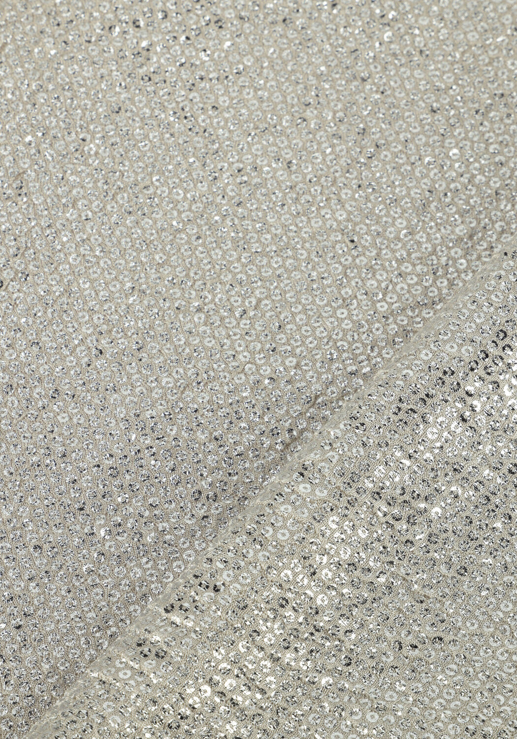 Silberne AI&KO T-shirt ZERA CROP PES 580 G - large