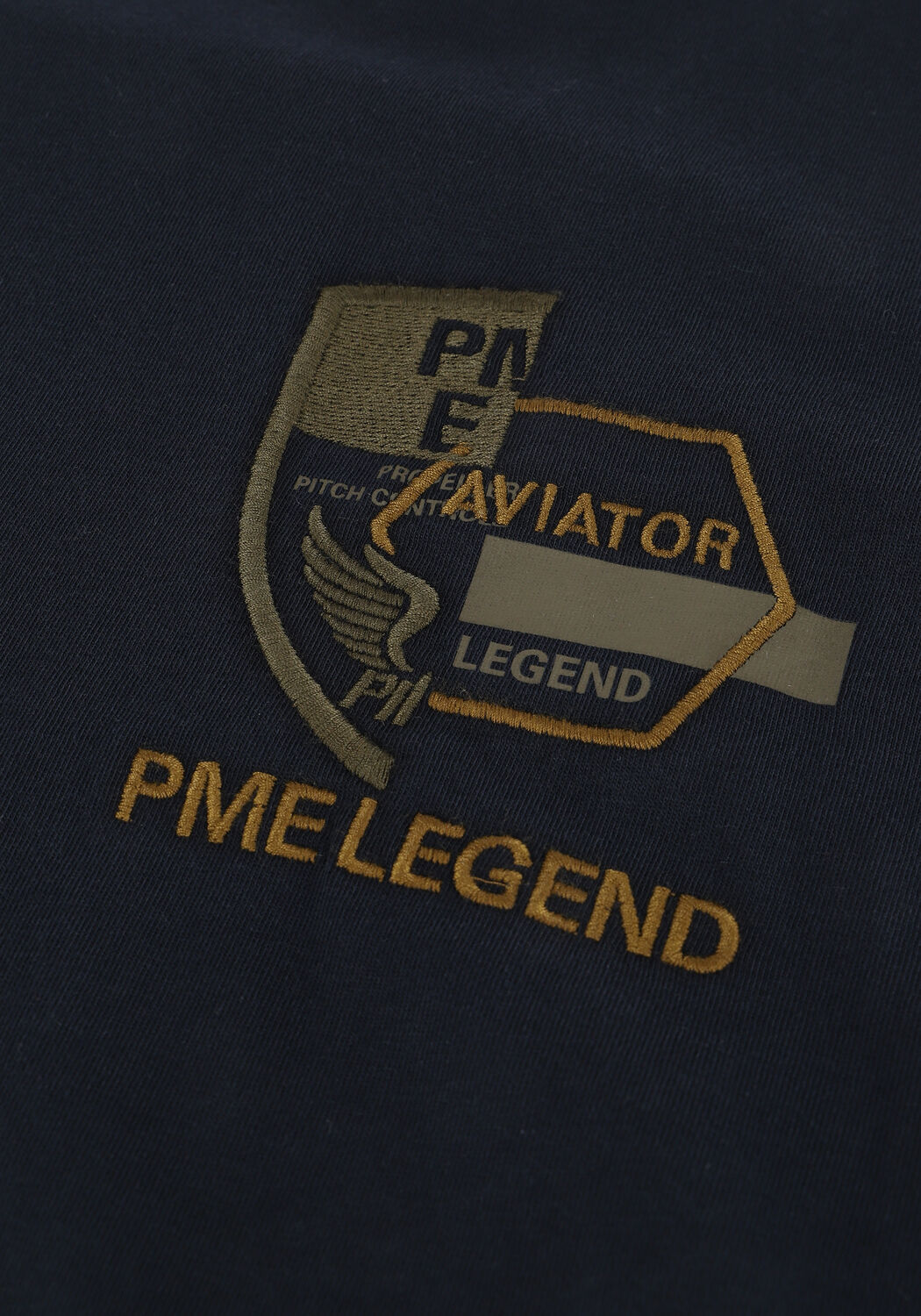 Dunkelblau PME LEGEND T-shirt SHORT SLEEVE R-NECK PLAY LW SINGLE JERSEY - large