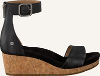 Schwarze UGG Flache Sandalen ZOE II Schwarze UGG Flache Sandalen ZOE II - medium