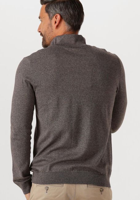 Braune SELECTED HOMME Pullover SLHBERG HALF ZIP CARDIGAN NOOS - large