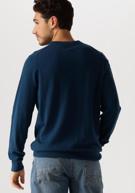 Blaue LYLE & SCOTT Pullover COTTON MERINO CREW NECK JUMPER - large