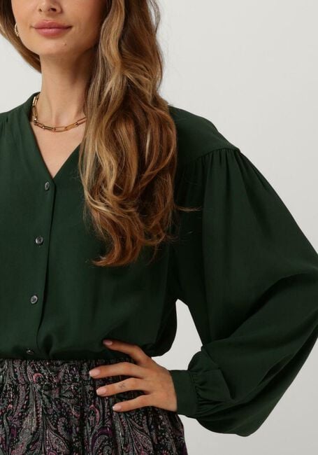 Dunkelgr&uuml;n SEMICOUTURE Blusen S2WU01 - large