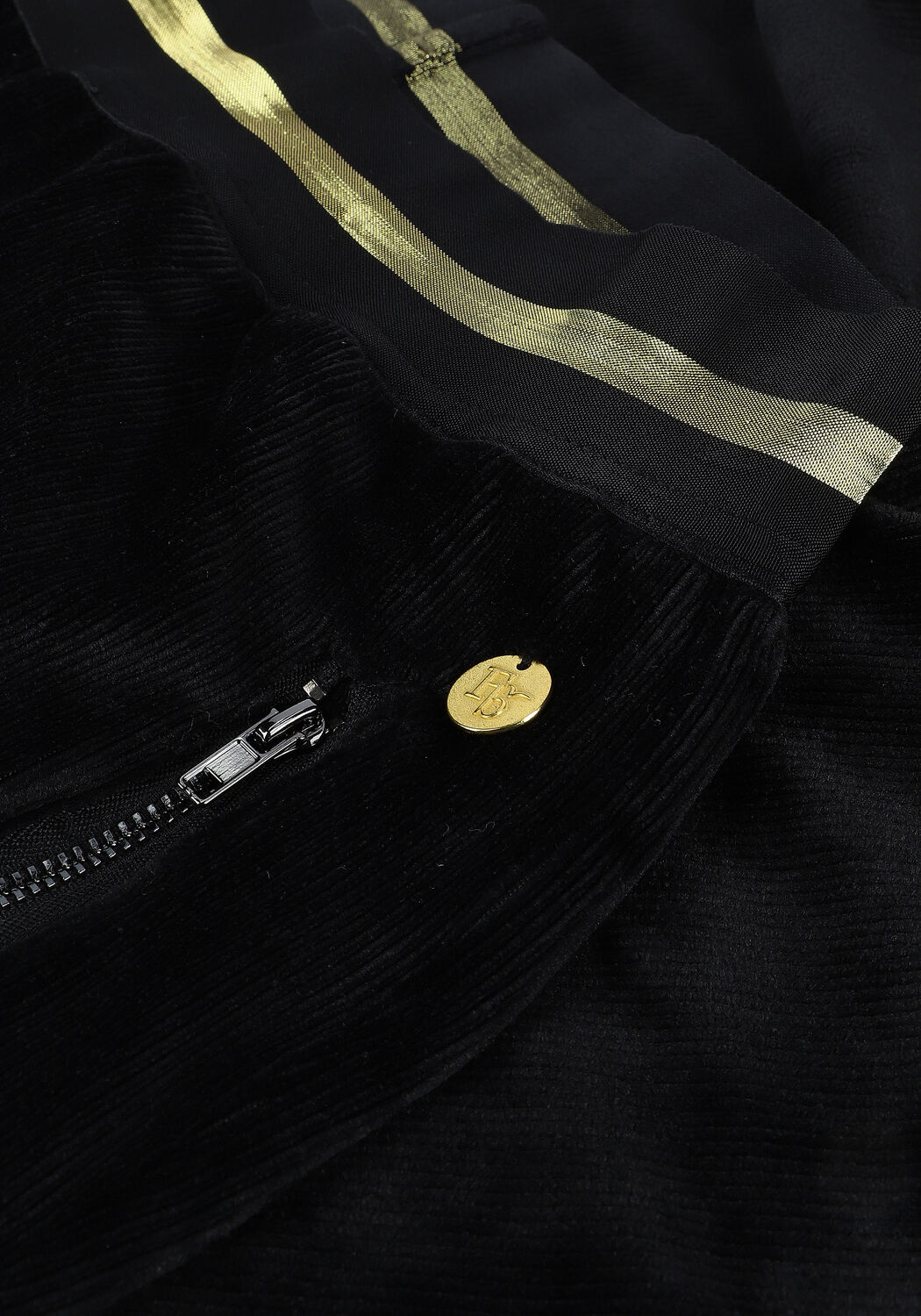 Schwarze FREEBIRD Schlaghose LOURDES PANTS - large