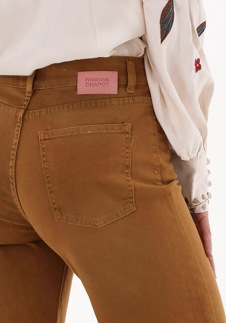 Braune FABIENNE CHAPOT Wide jeans EVA WIDE LEG TROUSERS - large