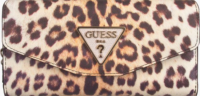 Beige GUESS Portemonnaie MADDY SLG - large