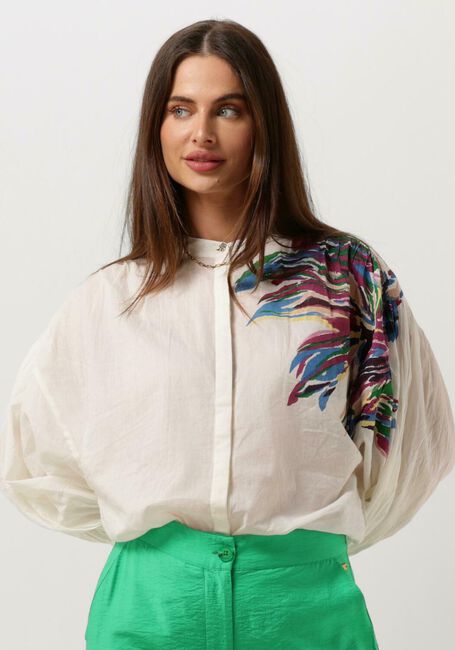 Ecru POM AMSTERDAM Blusen SICILIAN ECRU BLOUSE - large