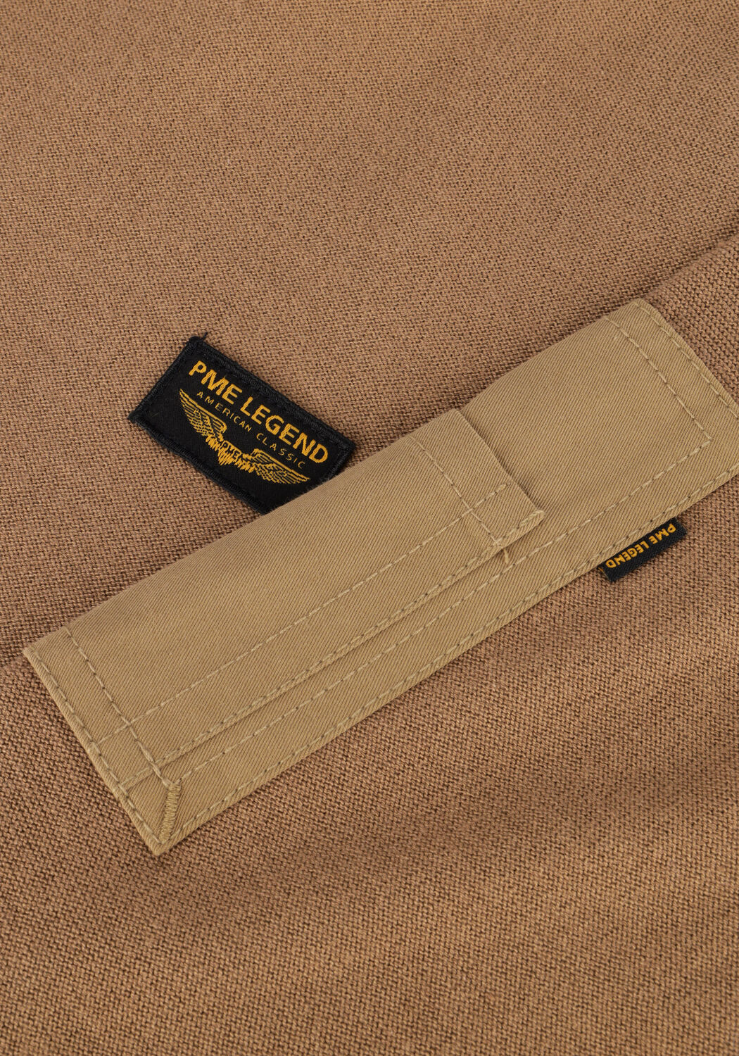 Braune PME LEGEND Pullover R-NECK AMERICAN CLASSIC KNIT - large