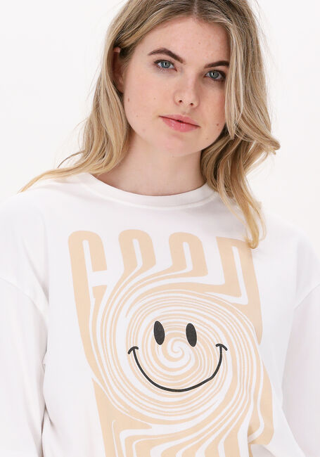 Weiße CATWALK JUNKIE T-shirt TS GOOD MOOD - large