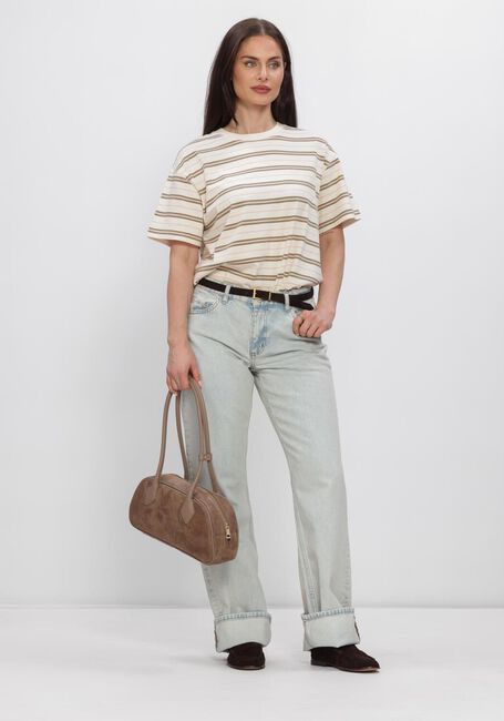 Mehrfarbige/Bunte ENVII T-shirt ENKULLA SS STRIPE 5310 - large