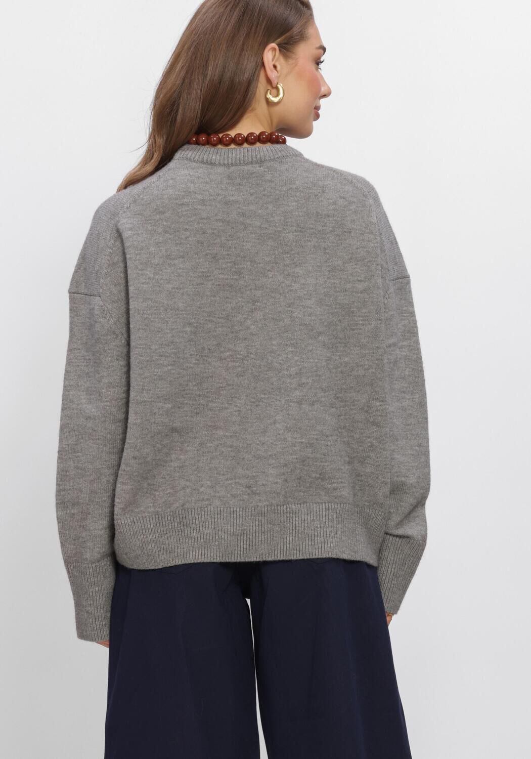Graue BOII STUDIOS Pullover OLOL - large