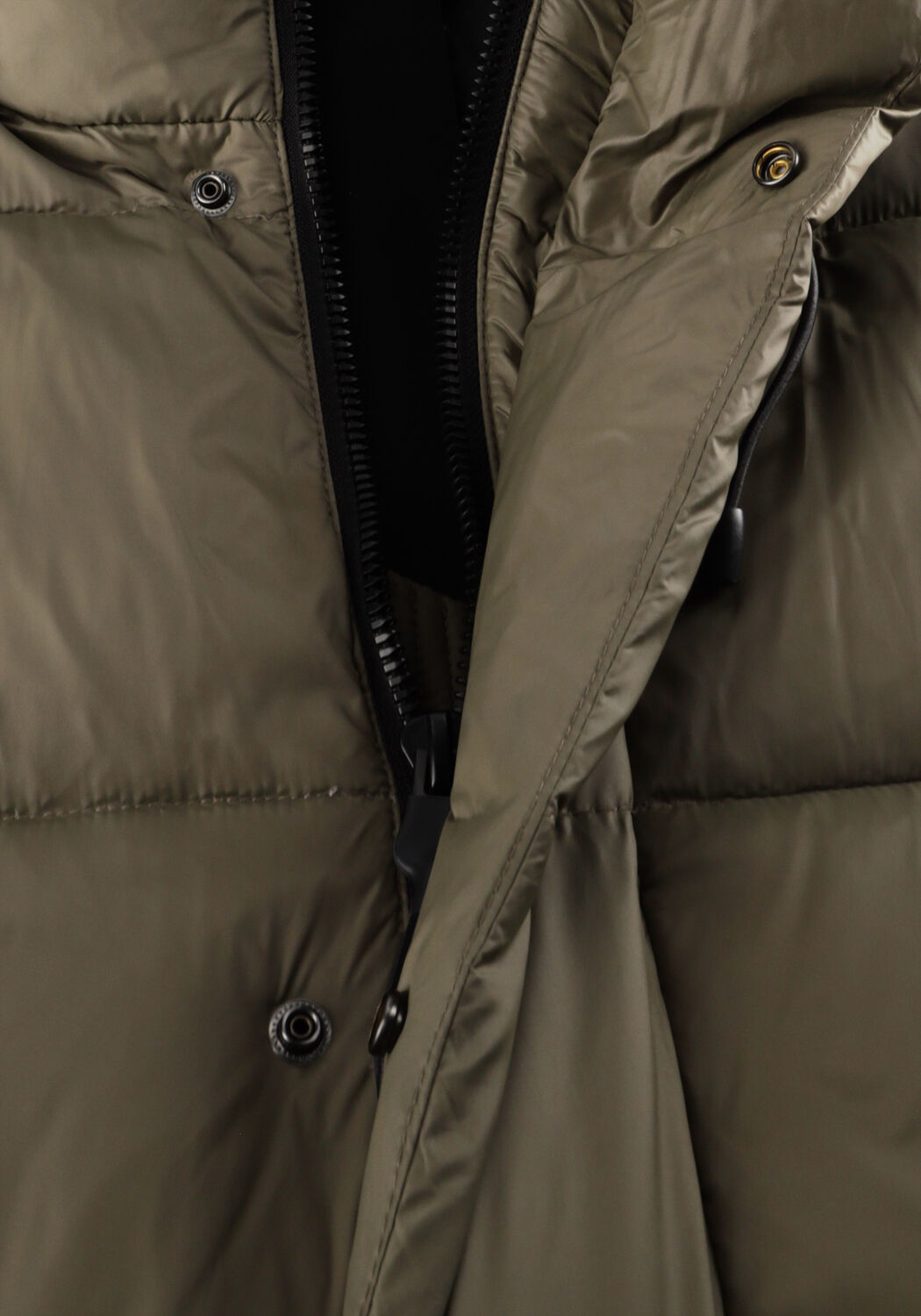 Gr&uuml;ne WITHBLACK Wattierte Jack WBLABBY 3/4 PUFFER JACKET - large