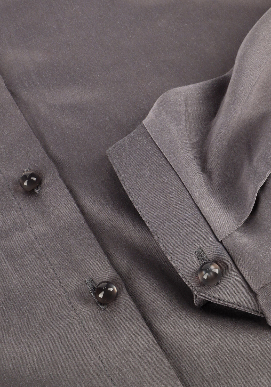 Graue ANOTHER LABEL Blusen ESILIA SHIRT L/S - large