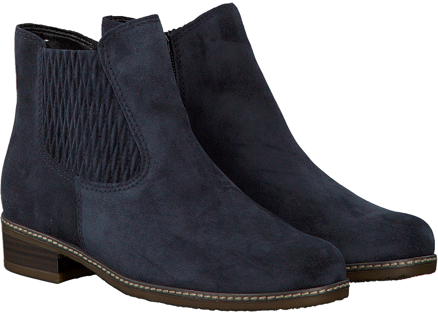 Blaue Gabor Stiefeletten 722 Omoda
