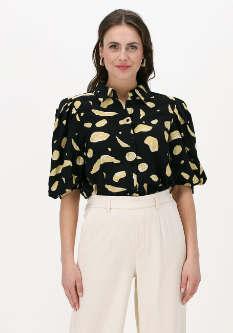 Schwarze OBJECT Blusen MESA 2/4 SHIRT - large
