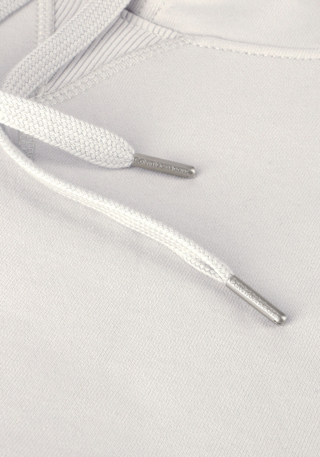 Hellgrau CALVIN KLEIN Sweatshirt BADGE HOODIE - large