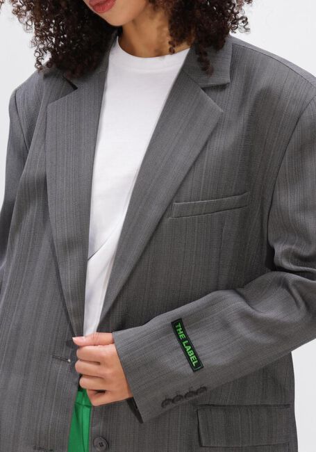 Graue ALIX THE LABEL Blazer LADIES WOVEN STRUCTURED BLAZER - large