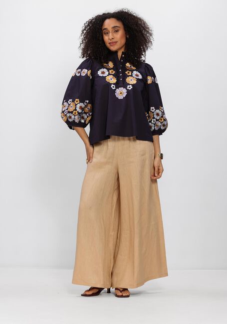 Dunkelblau ANTIK BATIK Blusen AMANTINA BLOUSE - large