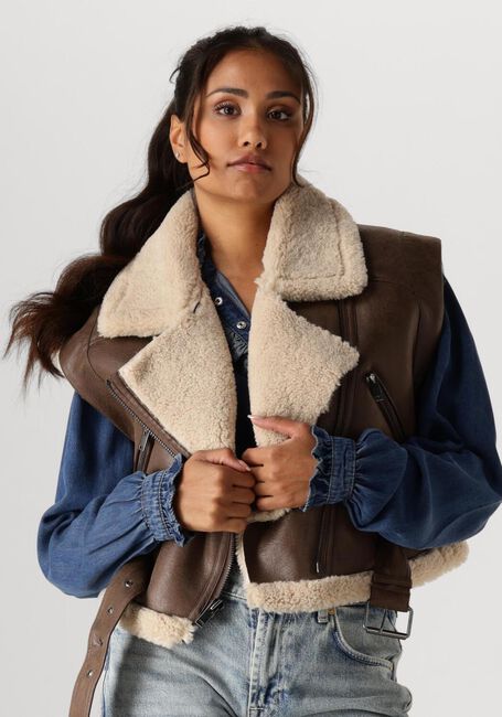Braune SUMMUM Gilet GILET LAMMY - large