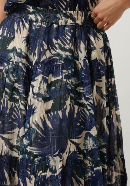 Blaue LOLLYS LAUNDRY Maxirock SUNSETLL MAXI SKIRT - large